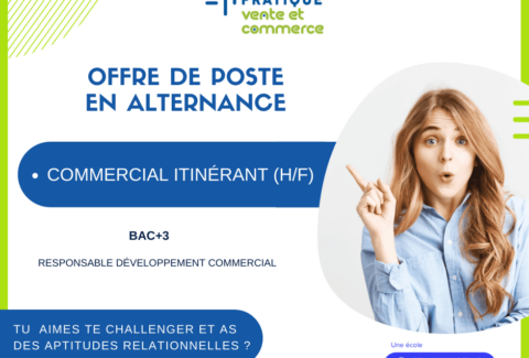 Offre de postes Commercial Itinérant (H/F)