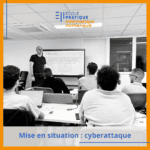 🔐 𝐏𝐚𝐫𝐜𝐞 𝐪𝐮’𝐚𝐩𝐩𝐫𝐞𝐧𝐝𝐫𝐞, 𝐜’𝐞𝐬𝐭 𝐚𝐮𝐬𝐬𝐢 𝐞𝐱𝐩𝐞́𝐫𝐢𝐦𝐞𝐧𝐭𝐞𝐫. Aujourd’hui, nos étudiants de M1 Numérique plongent dans la réalité des cyberattaques aux côtés de Tristan COLOMBO, leur formateur. Au programme : des cas express de cyberattaques à analyser et à débunker en petits groupes. L'objectif étant de se mettre en situation réelle, appliquer les protocoles de réponse à incident, travailler la cohésion d’équipe et… sauver les données de l’entreprise ! Un exercice immersif qui illustre parfaitement notre approche : former nos étudiants par la pratique, pour qu’ils soient opérationnels face aux enjeux de sécurité numérique auxquels les entreprises sont confrontées au quotidien. 🚀 À l’Ecole Pratique, le M2i – Manager en Ingénierie Informatique propose deux spécialisations : Lead Développeur ou Sécurité, Systèmes & Réseaux. 👉 Plus d’infos : https://ecolepratique.com/domaine-formation/numerique/ Une école de la CCI Aix Marseille Provence #cybersecurité #numerique #alternance #formation #ecolepratique #M2i #ludopédagogie